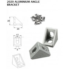 2020 Cast Aluminium V-Slot Extrusion L Shape Corner Joint Right Angle Bracket [78302]